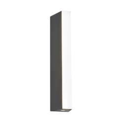 Aplique de exterior LED Marne, altura 30 cm, up y downlight