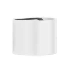 Aplique de exterior LED Matteo, blanco, ancho 14 cm, 2 luces.