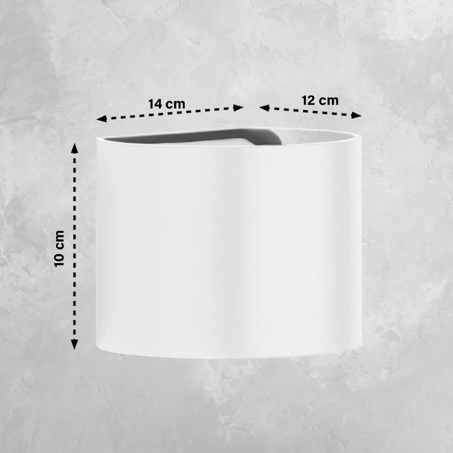 Aplique de exterior LED Matteo, blanco, ancho 14 cm, 2 luces.
