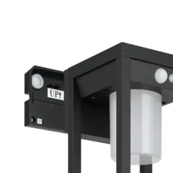 Aplique de exterior LED solar Martano con sensor