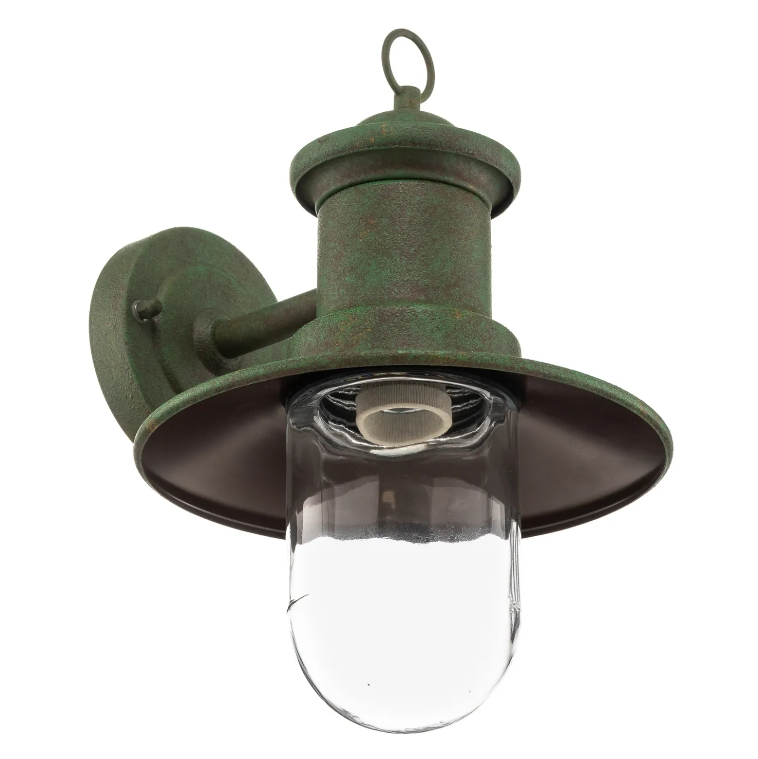 Aplique de exterior Leonie verde vintage