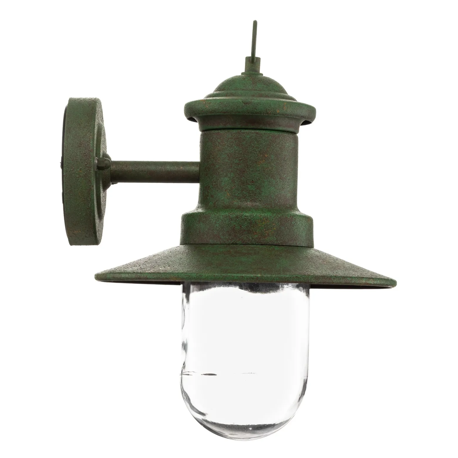 Aplique de exterior Leonie verde vintage