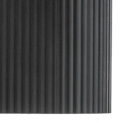 Aplique de exterior Lindby Aluvo, antracita, 16 cm, IP65 Riffel