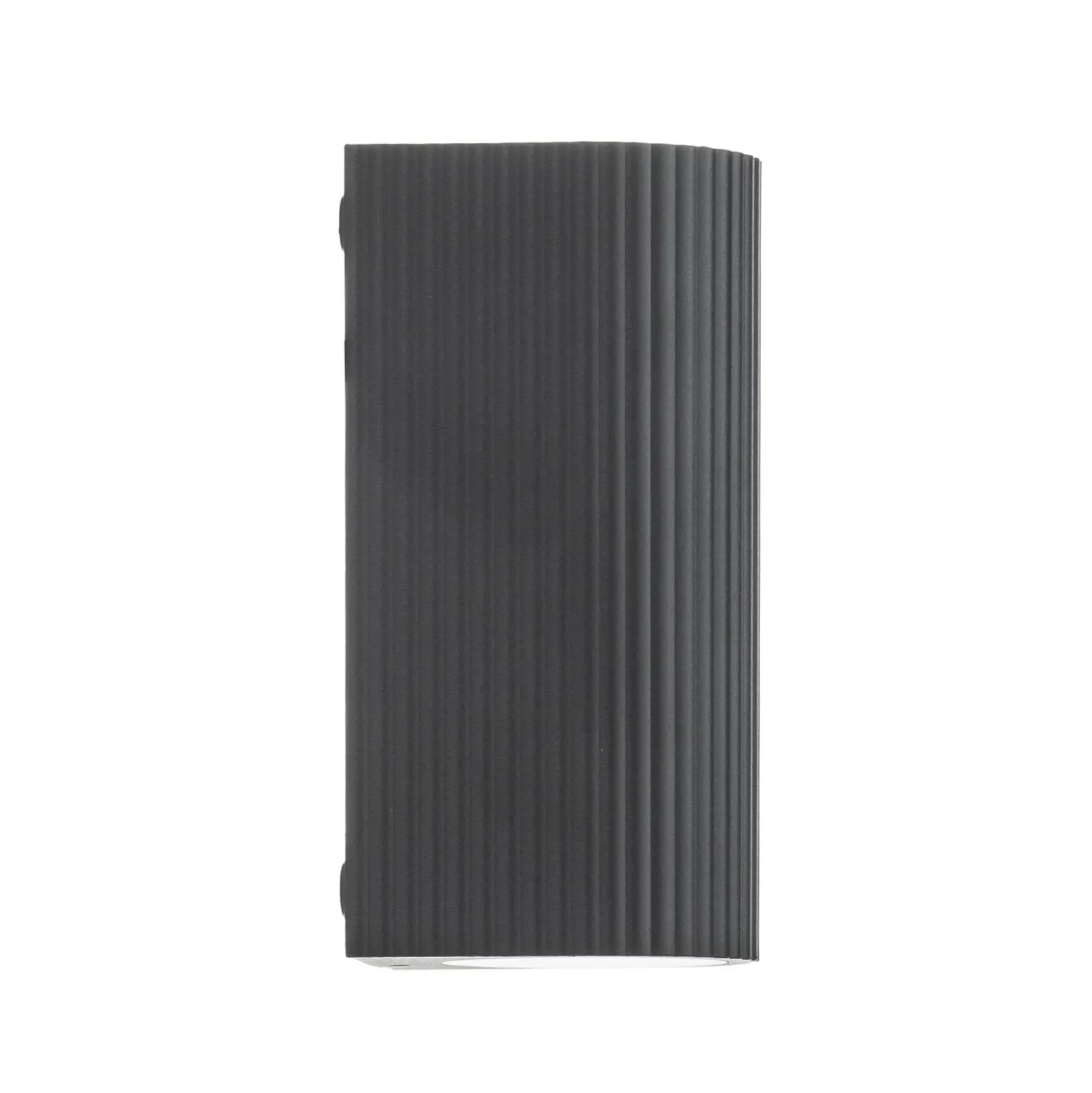 Aplique de exterior Lindby Aluvo, antracita, 16 cm, IP65 Riffel