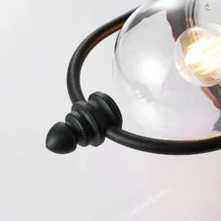 Aplique de exterior Lindby Clint, cobre, luz hacia abajo, IP44