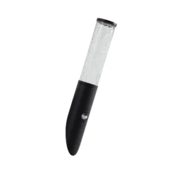 Aplique de exterior Lindby Gavros, negro, aluminio, sensor