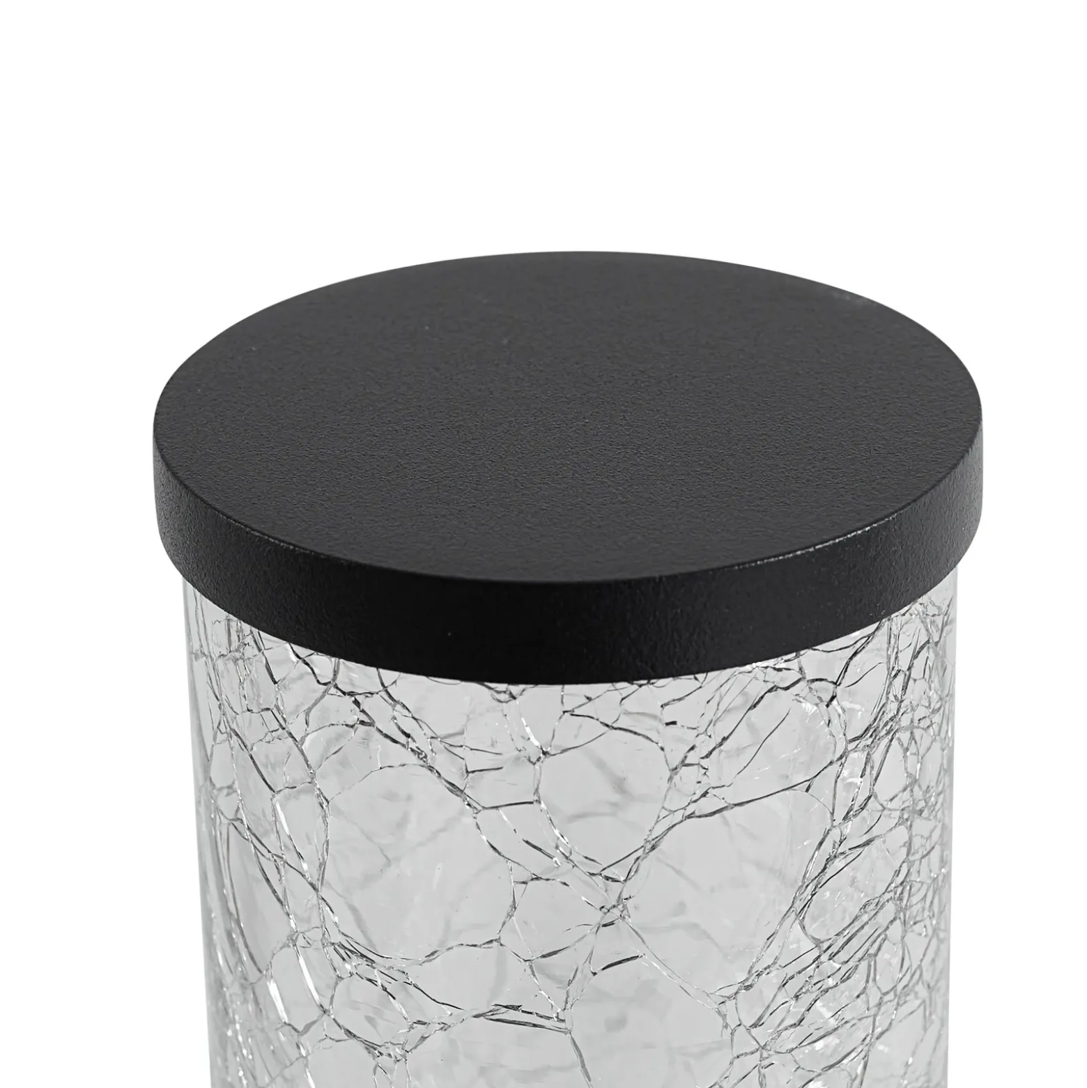Aplique de exterior Lindby Gavros, 45 cm, negro, aluminio