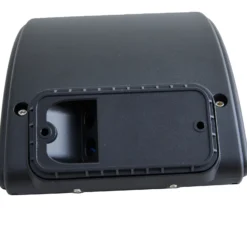 Aplique de exterior Lindby LED Radane, gris oscuro, angular, IP54