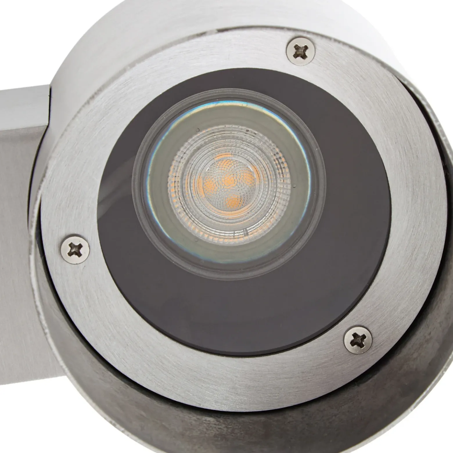 Aplique de exterior Lindby Lupil, aluminio, metal, GU10, IP44