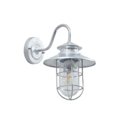 Aplique de exterior Lindby Naleta, de acero galvanizado