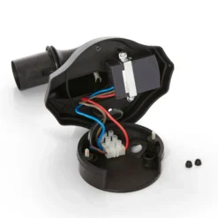Aplique de exterior Lindby Nane, con sensor, farol, resistente al agua salada
