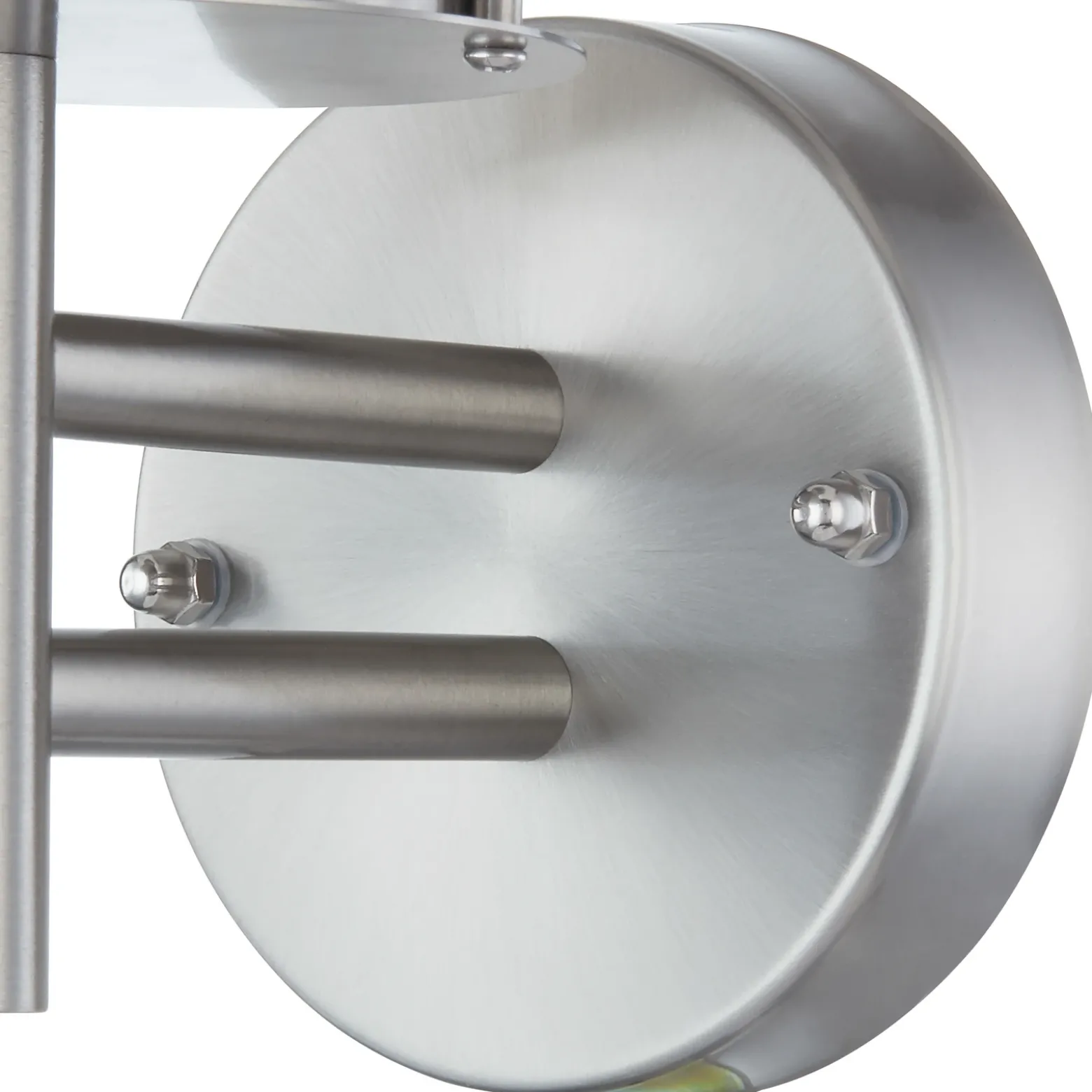 Aplique de exterior Lindby Noemi, gris, acero inoxidable, 32 cm