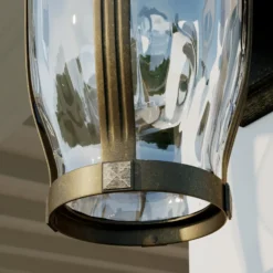 Aplique de exterior Lindby Philody, 29 cm