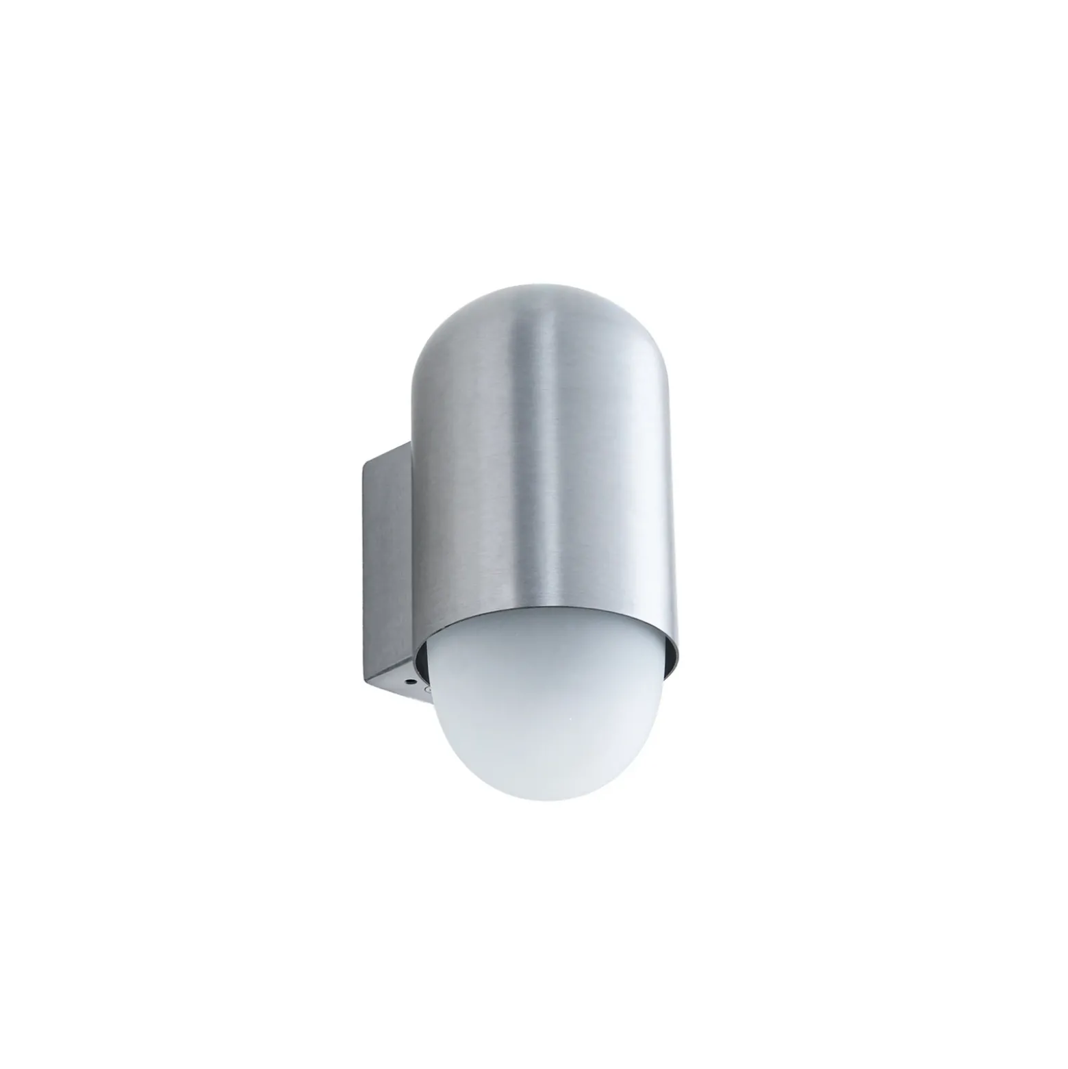 Aplique de exterior Lindby Pilva, aluminio, metal, IP44, E27