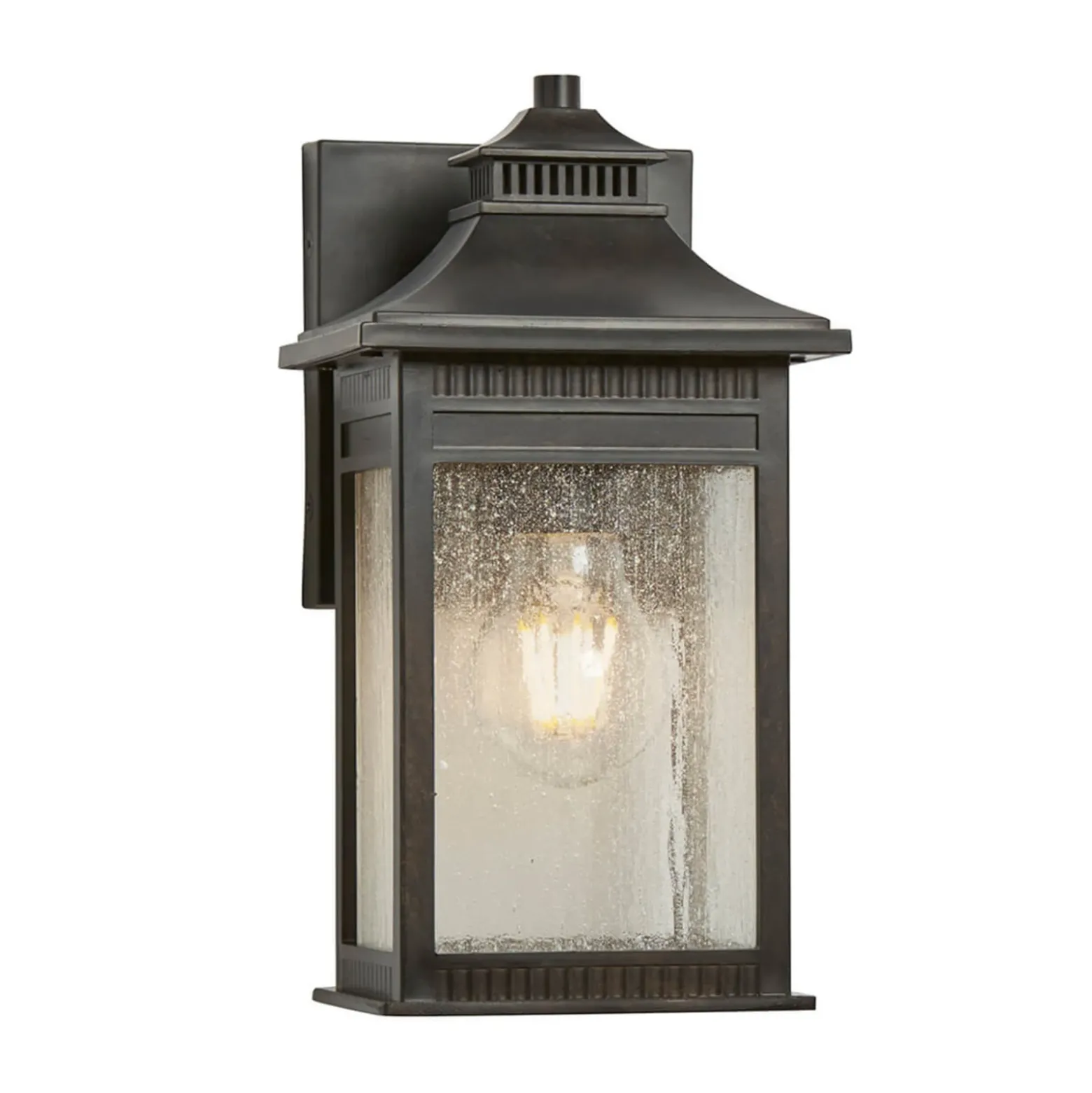 Aplique de exterior Livingston small, alto 28,3 cm