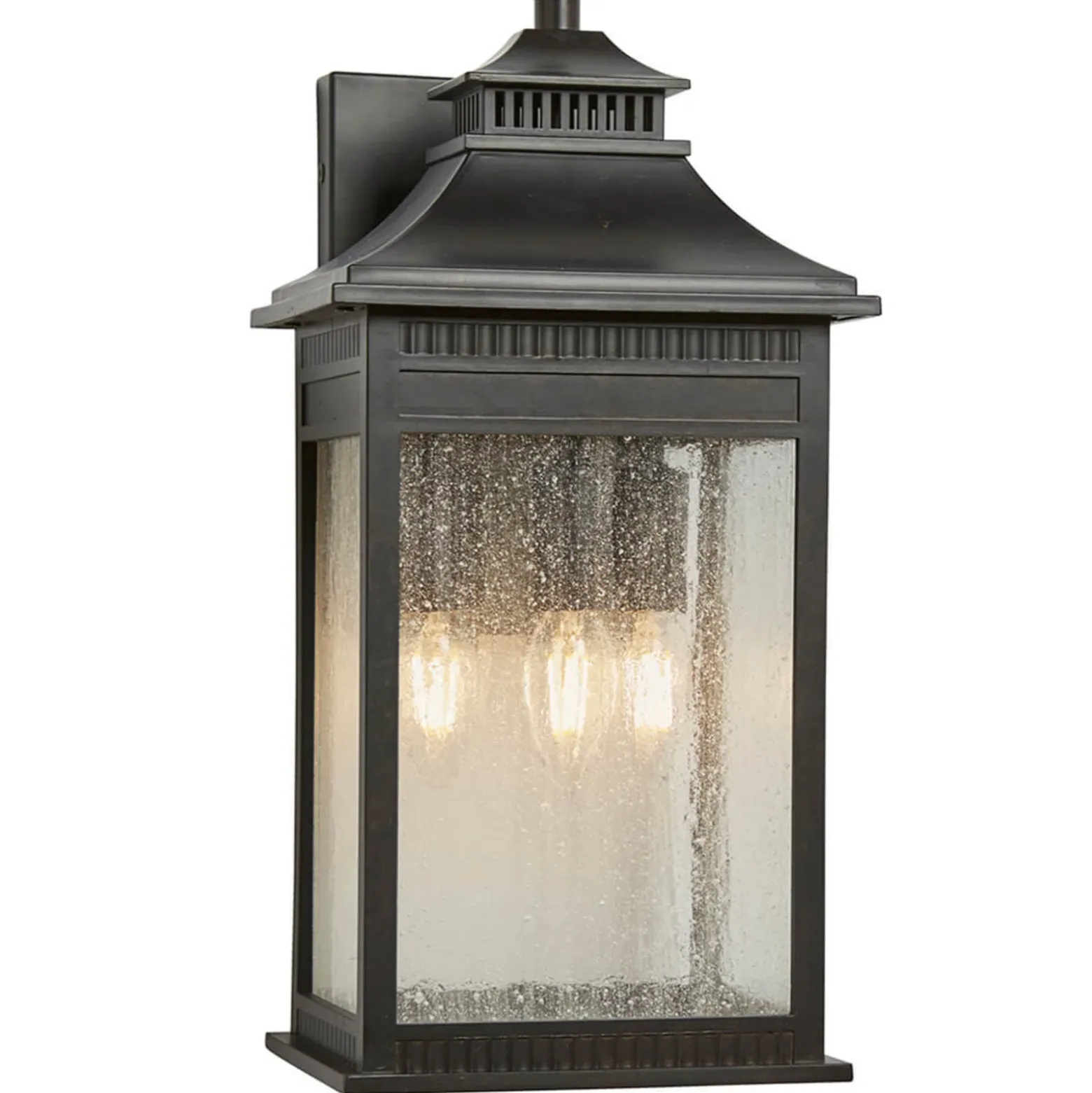 Aplique de exterior Livingston grande, alto 42cm