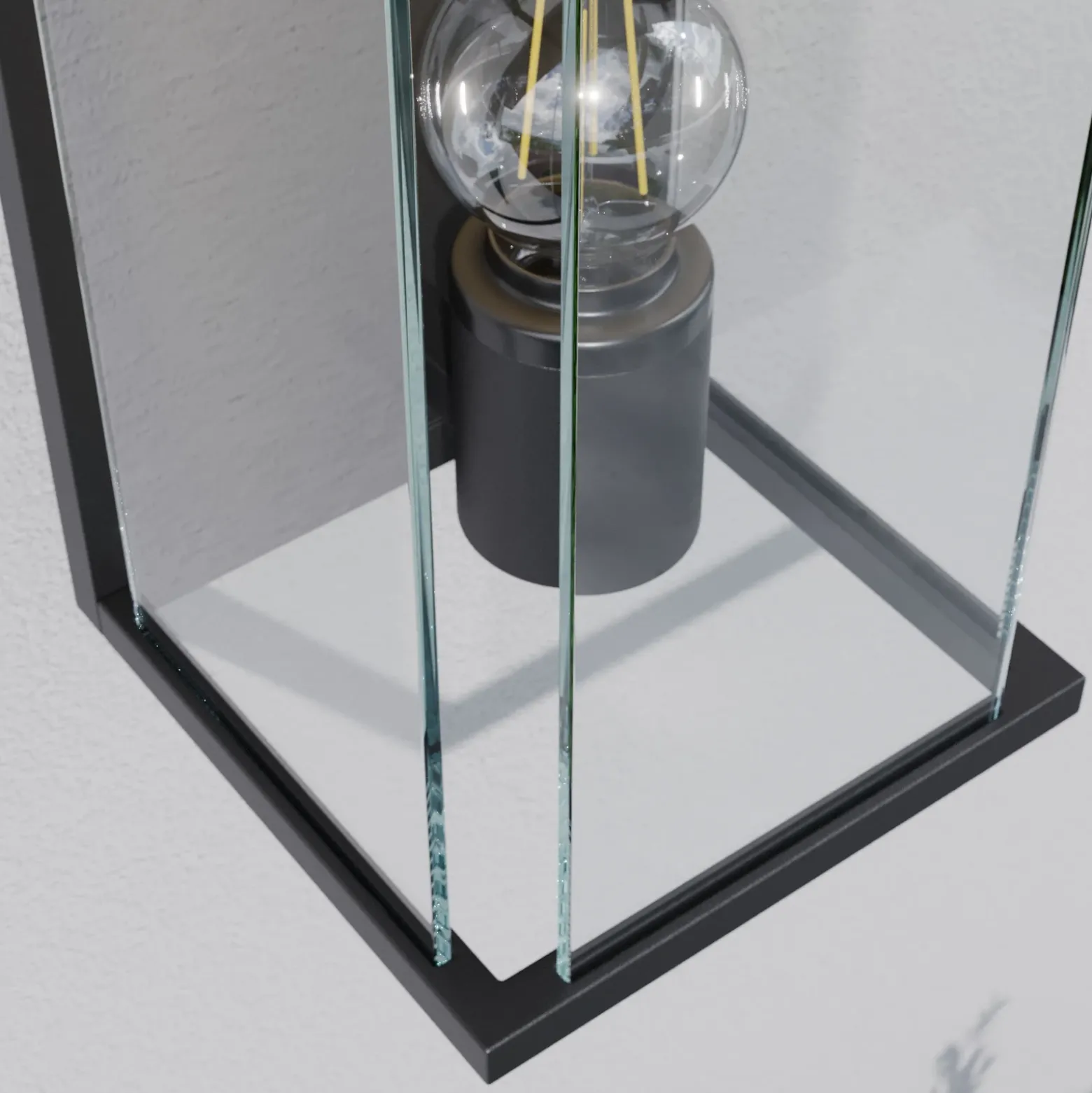 Aplique de exterior Lucande Annalea, 30 cm, 1 luz, IP54