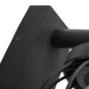 Aplique de exterior Lucande Chandan, 30 cm, antracita, sensor
