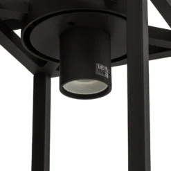 Aplique de exterior Lucande Ferda, portalámpara inferior antracita IP44