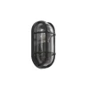 Aplique de exterior Lucande Serine, 27,1 cm, negro, aluminio