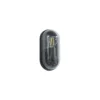 Aplique de exterior Lucande Serine, 25,5 cm, negro, aluminio