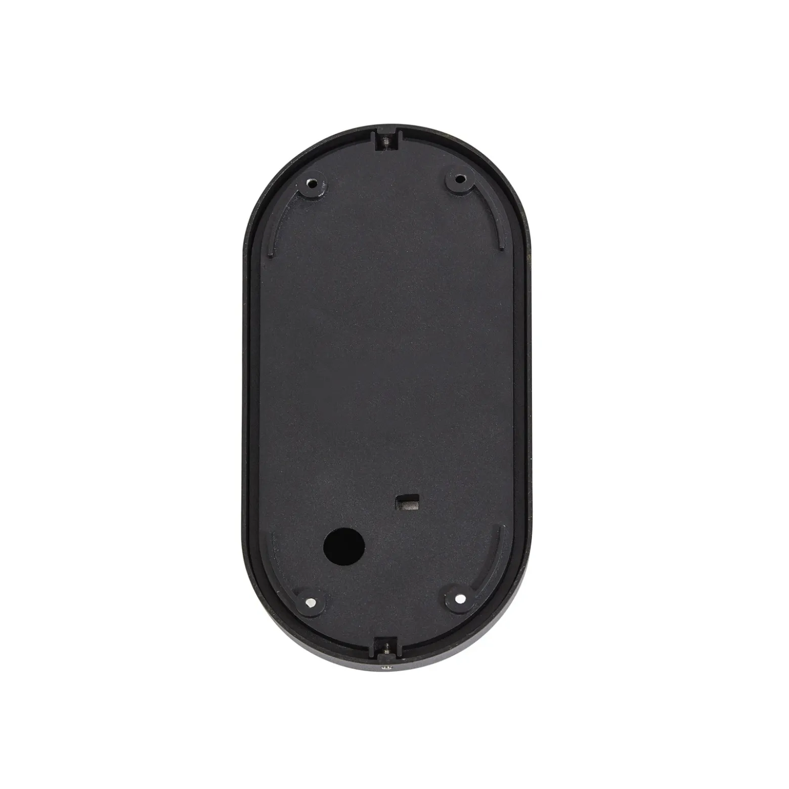 Aplique de exterior Lucande Serine, 25,5 cm, negro, aluminio