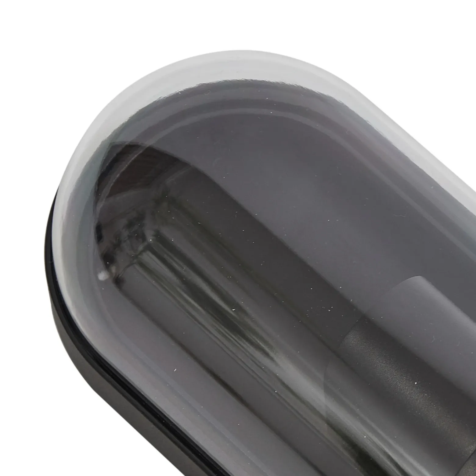 Aplique de exterior Lucande Serine, 25,5 cm, negro, aluminio