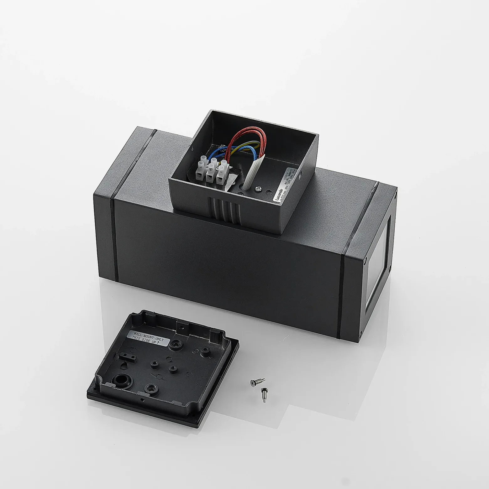 Aplique de exterior Lucande Stani, E27, 2 luces