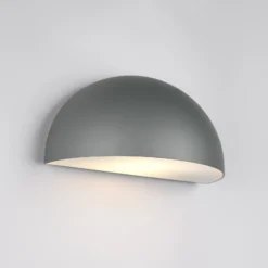 Aplique de exterior Maas, antracita, aluminio fundido a presión, E27