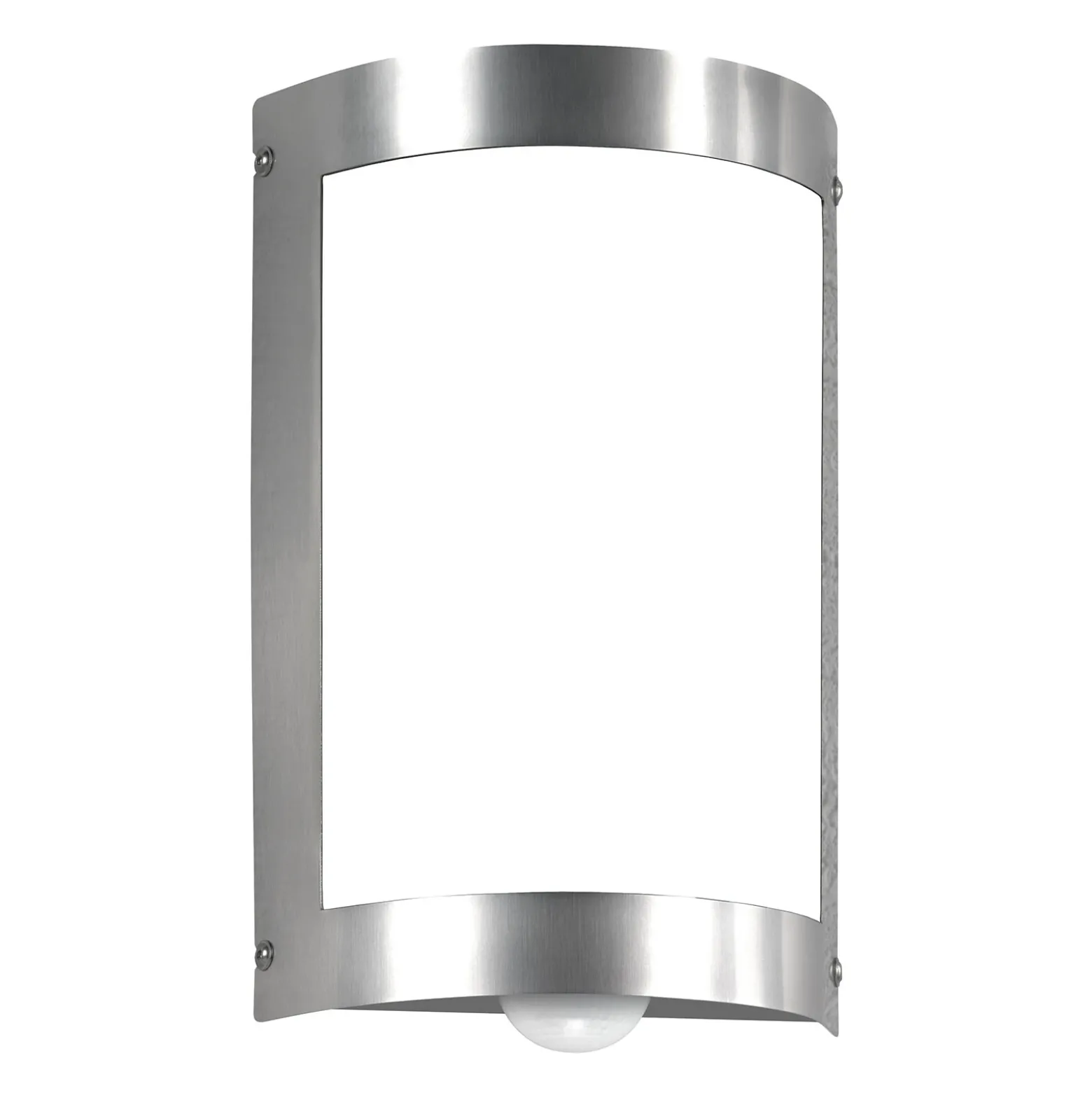 Aplique de exterior Marco3 de acero inoxidable con sensor