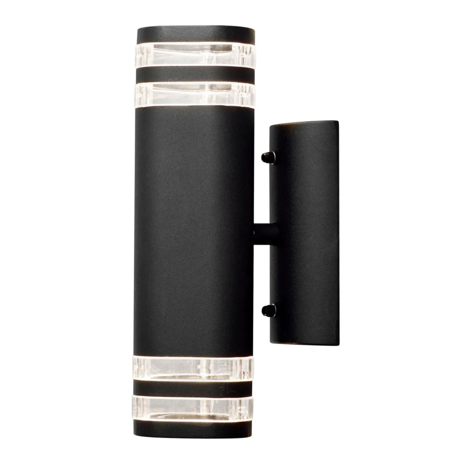 Aplique de exterior Modena, 2 luces, negro