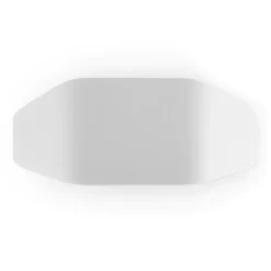 Aplique de exterior moderno Future blanco