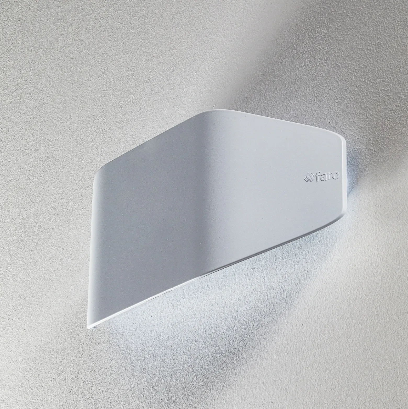 Aplique de exterior moderno Future blanco