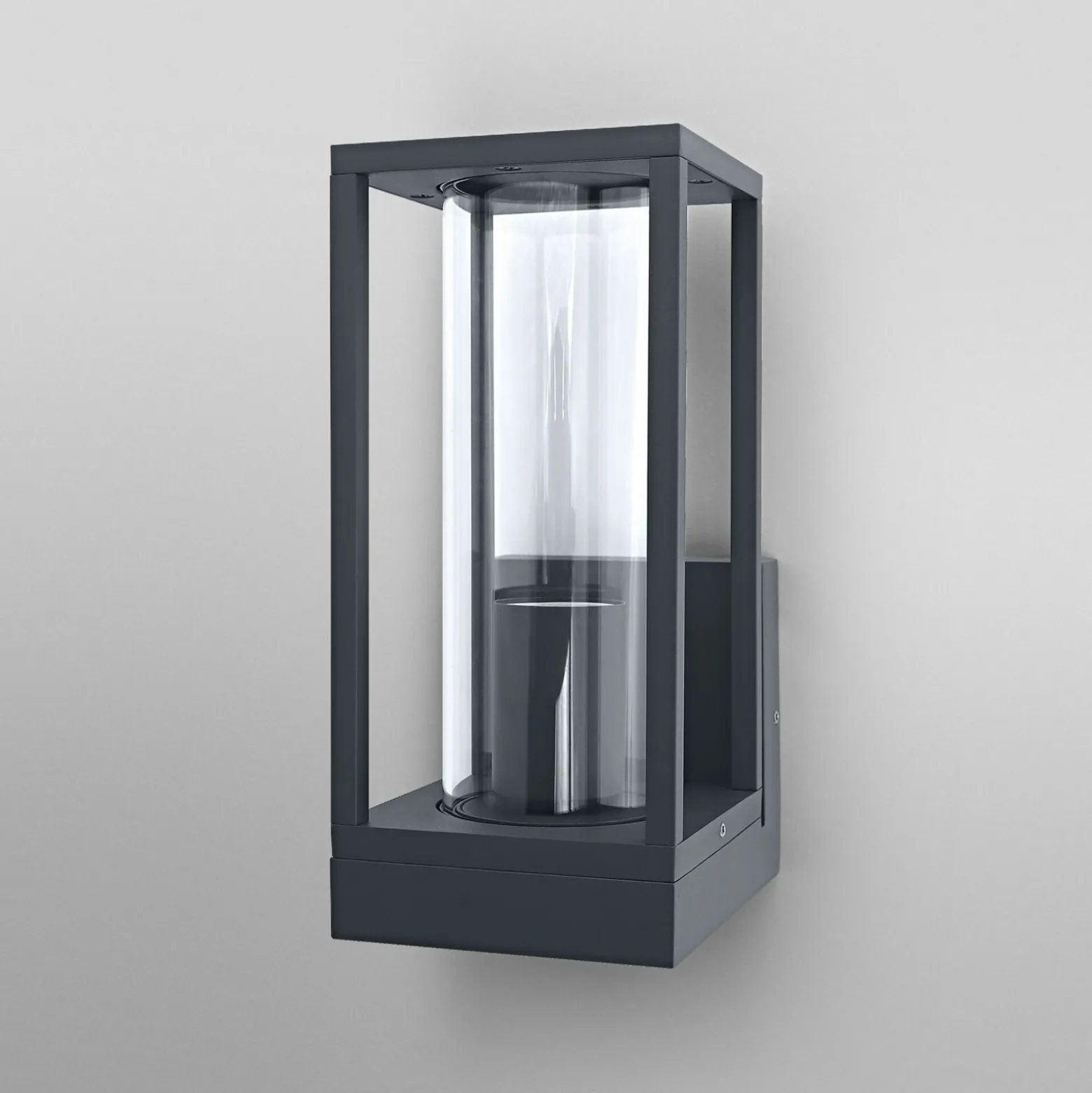 Aplique de exterior OSRAM ENDURA CLASSIC FRAME, gris oscuro IP44