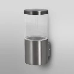 Aplique de exterior OSRAM ENDURA CLASSIC EBRO, acero inoxidable, IP44