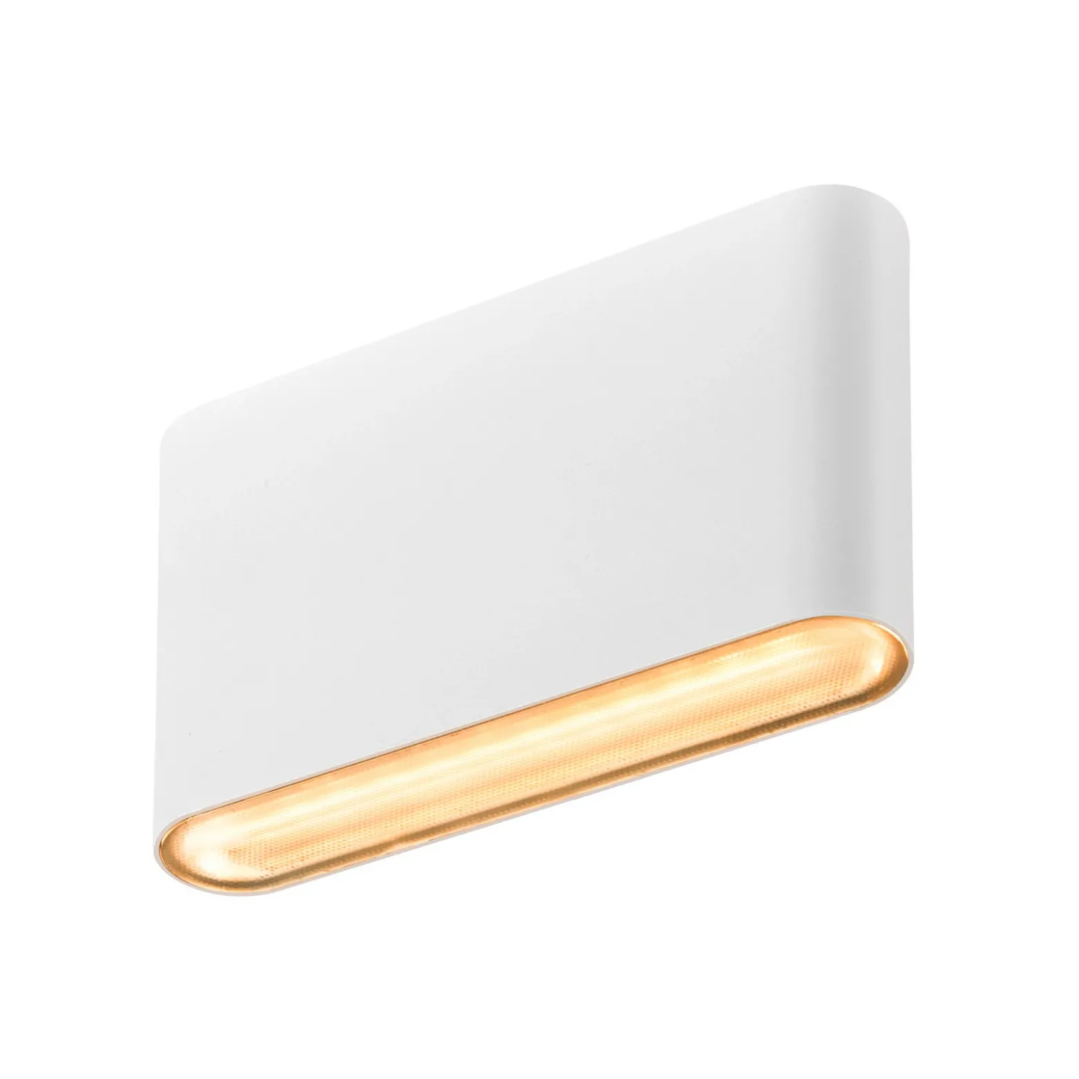 Aplique de exterior ovalada SLV up/down CCT 13,5 cm blanca