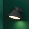 Aplique de exterior Pals, IP65 gris oscuro