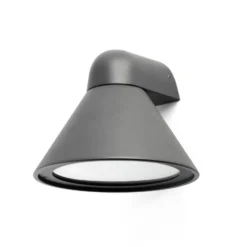 Aplique de exterior Pals, IP65 gris oscuro