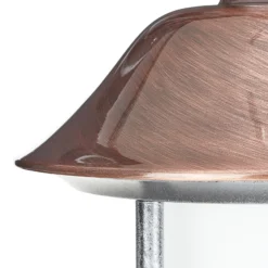 Aplique de exterior Peggy, colgante, cobre