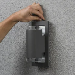Aplique de exterior Potenza, Up & Down, antracita