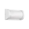 Aplique de exterior Puelo aluminio fundido, blanco
