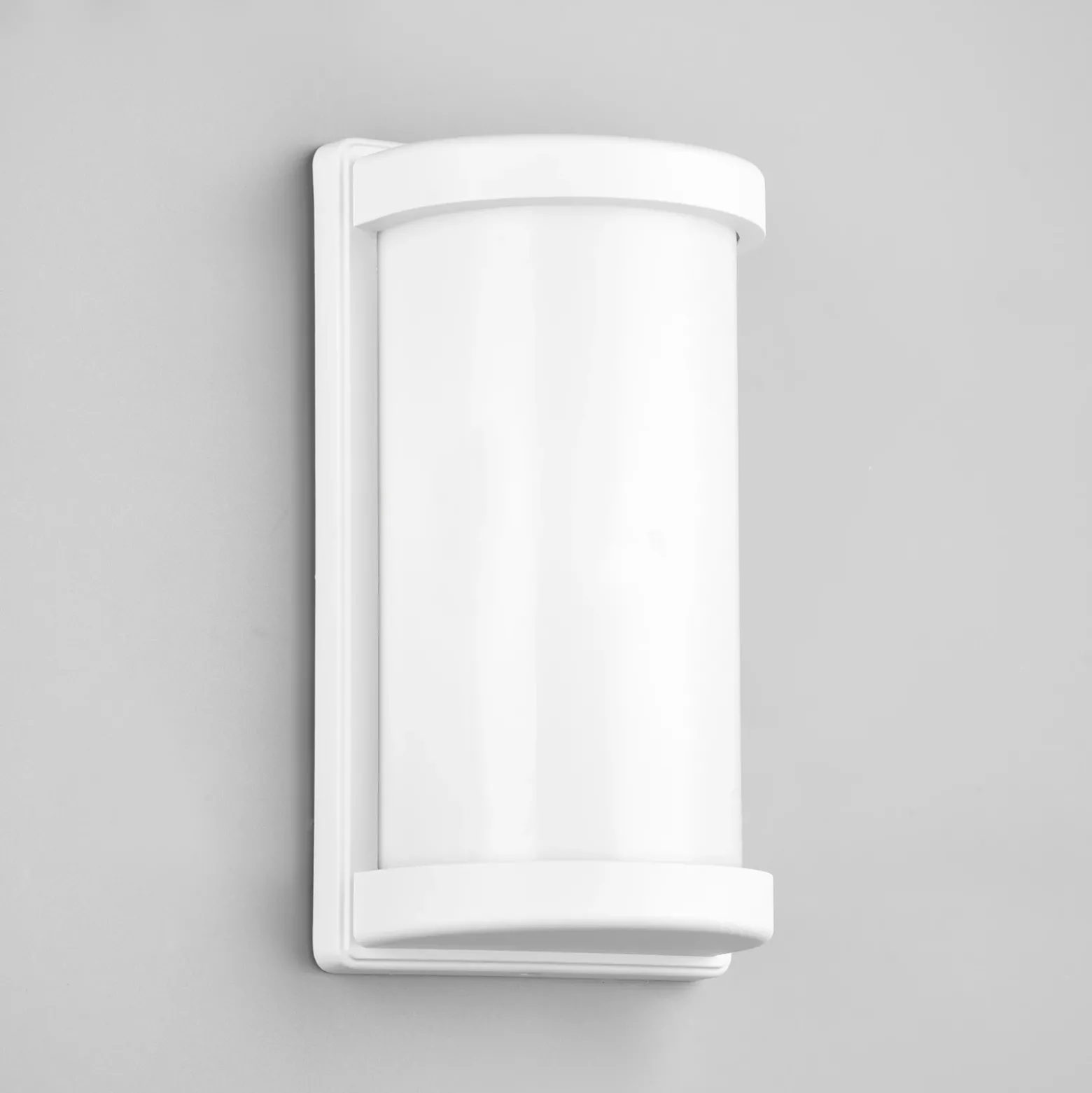 Aplique de exterior Puelo aluminio fundido, blanco