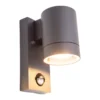 Aplique de exterior Rombe con sensor, 1 luz