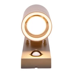 Aplique de exterior Rombe con sensor, 1 luz