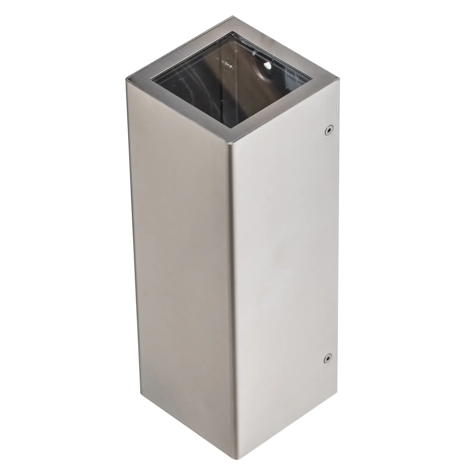 Aplique de exterior Senta, acero inoxidable