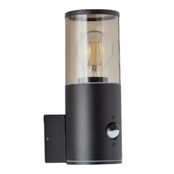 Aplique de exterior Sergioro, 1 luz con sensor