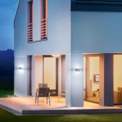 Aplique de exterior STEINEL L 840 SC Sensor, plata