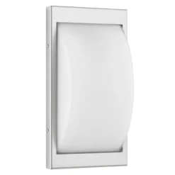 Aplique de exterior tipo 068, acero inoxidable, 33 cm de altura, E27