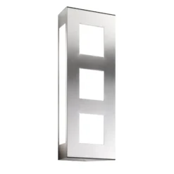 Aplique de exterior Trilo de acero inoxidable