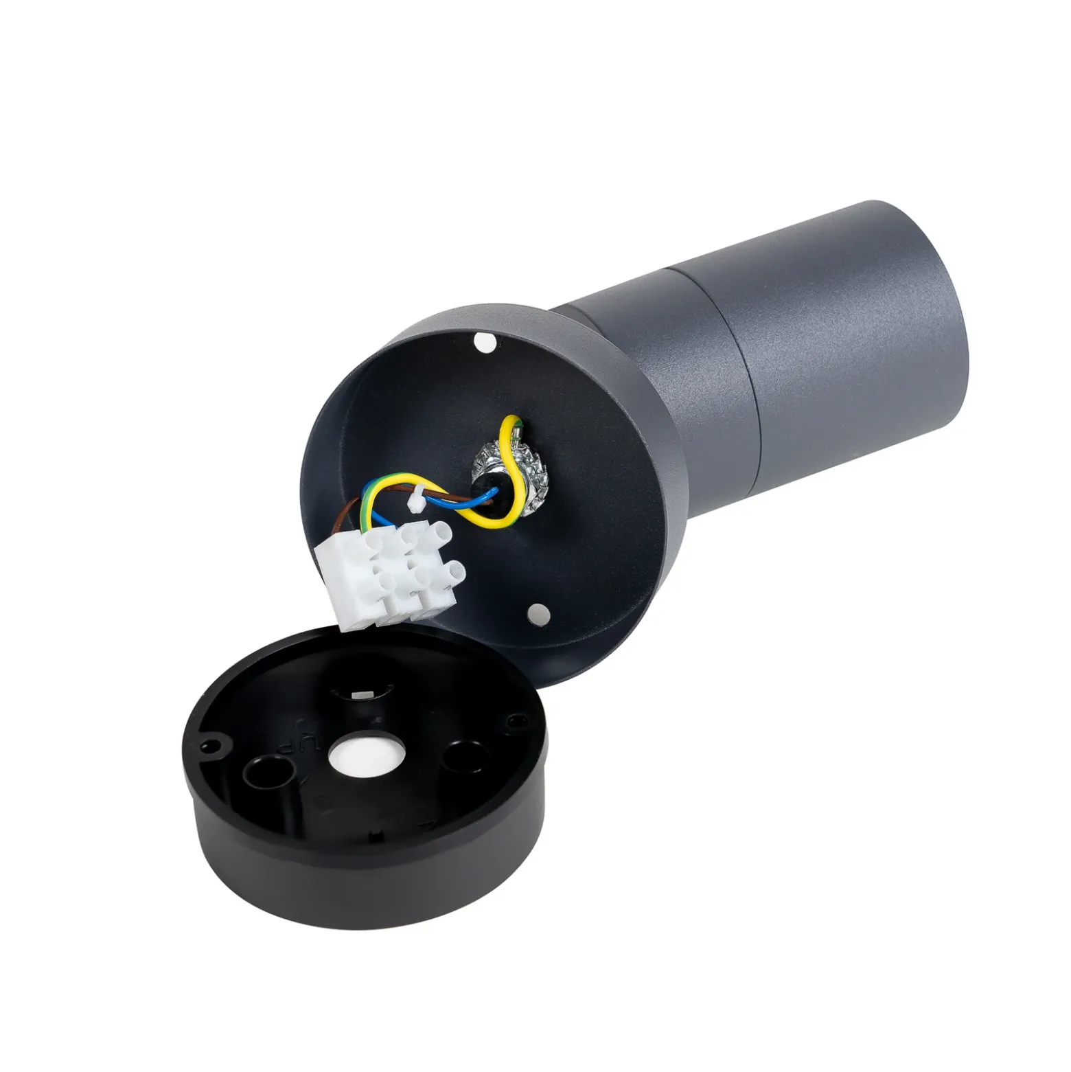Aplique de exterior Tulimar de PRIOS, 15 cm, antracita, orientable